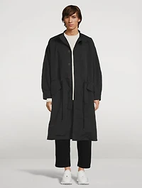 Rodhe Nylon Oversized Parka