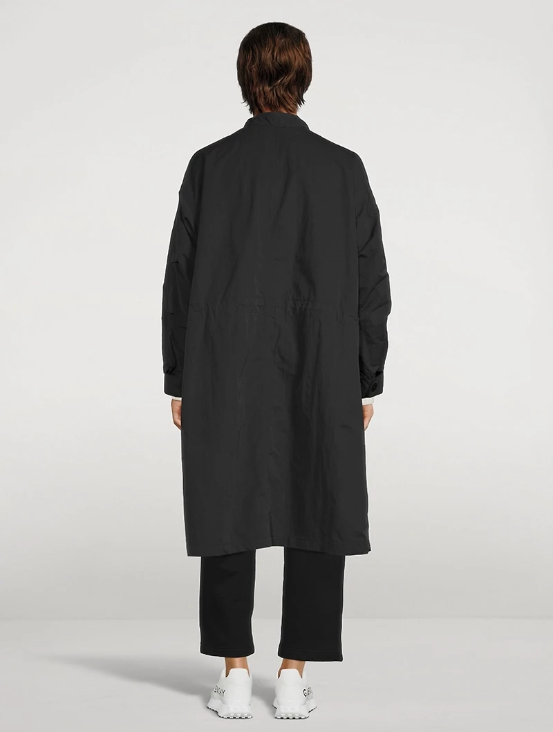 Rodhe Nylon Oversized Parka