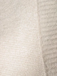 Cropped Bouclé Cape