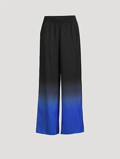 Avante Dip-Dyed Silk Pants