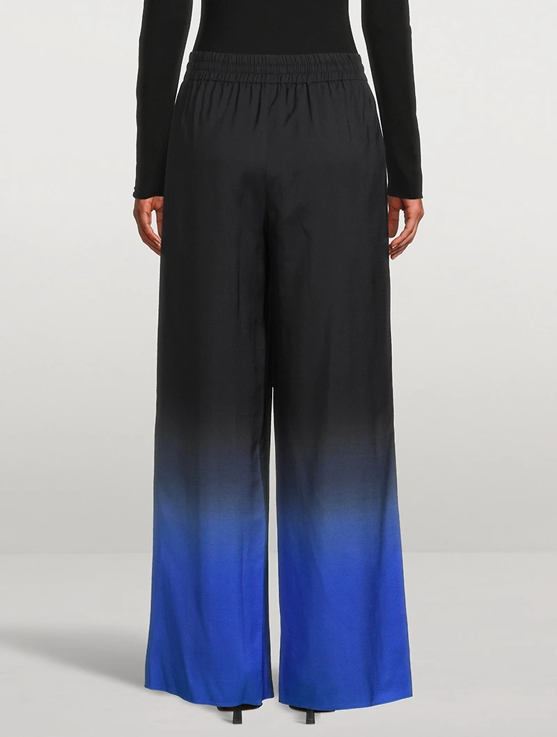 Avante Dip-Dyed Silk Pants