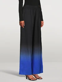 Avante Dip-Dyed Silk Pants