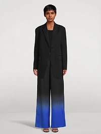 Avante Dip-Dyed Silk Pants