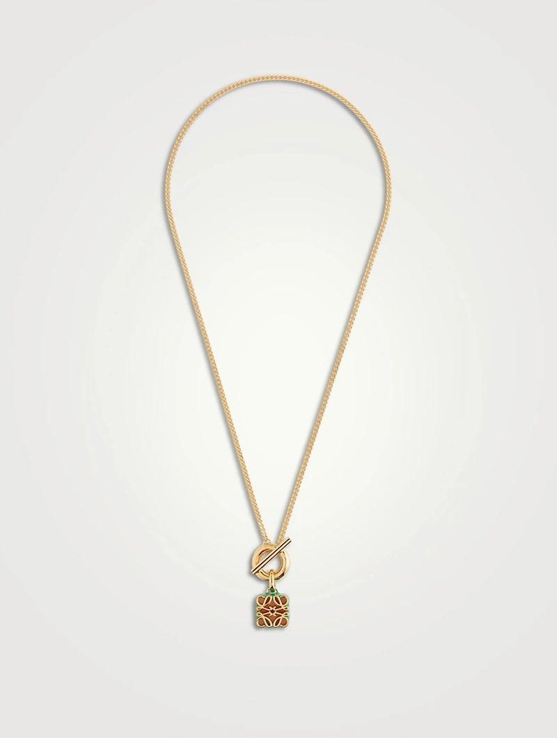 Anagram Pendant Necklace