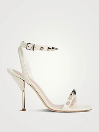Stud Spike Leather Sandals