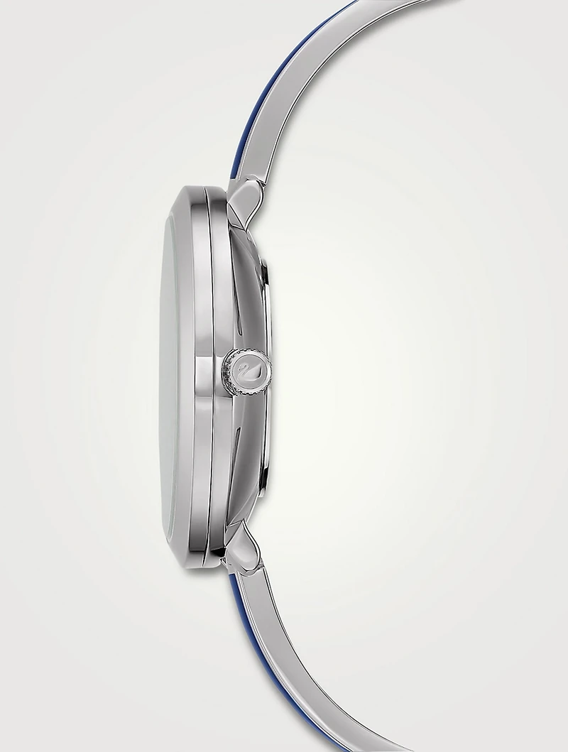 Crystalline Delight Metal Strap Watch