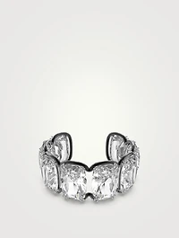 Harmonia Crystal Cuff Bracelet