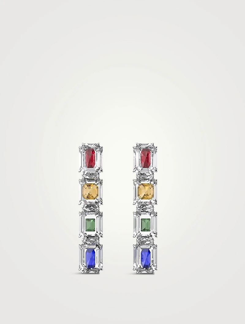 Chroma Crystal Drop Earrings