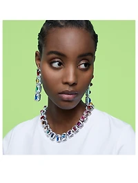 Chroma Crystal Drop Earrings