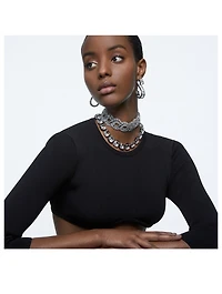 Harmonia Crystal Choker Necklace