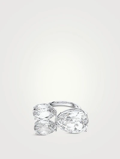 Millenia Pear Crystal Ring