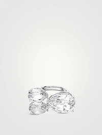 Millenia Pear Crystal Ring