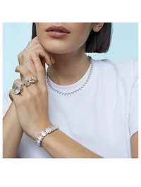 Millenia Pear Crystal Ring