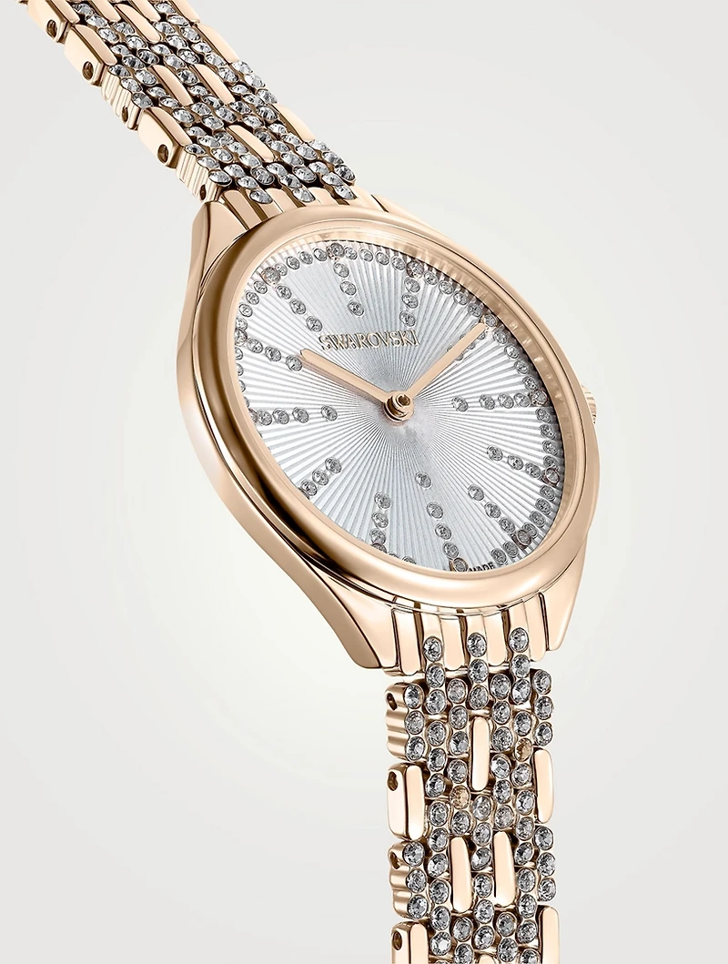Attract Pavé Crystal Bracelet Watch