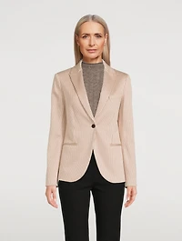Staple Blazer Check Print
