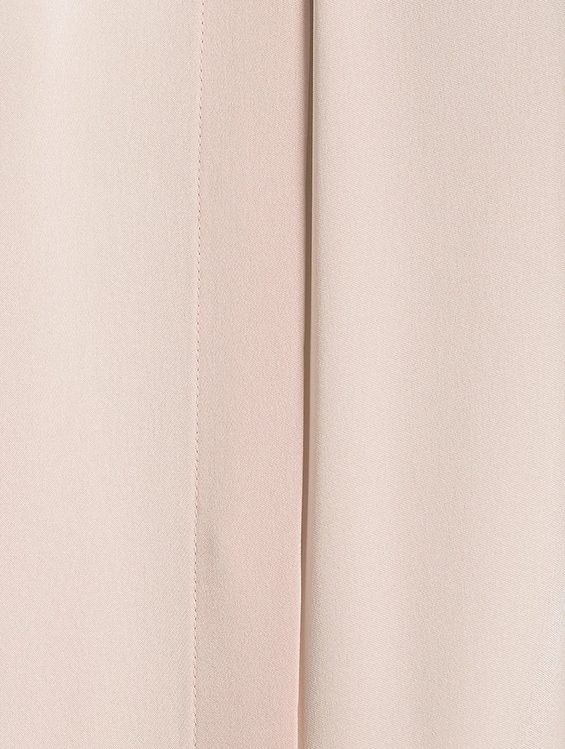 Gathered Silk Georgette Blouse