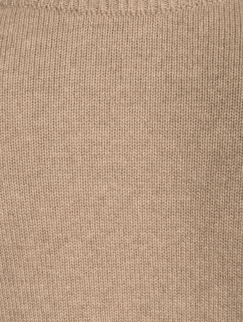 Lace-Up Cashmere Sweater