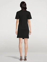 Draped T-Shirt Dress