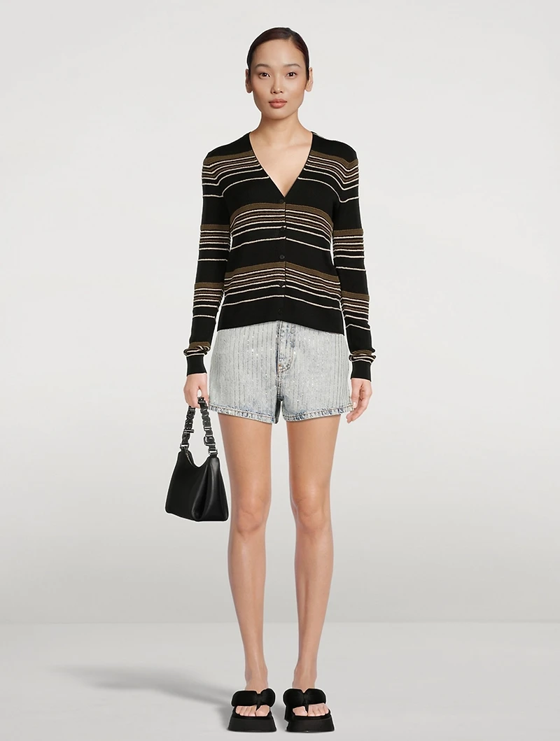 Ottoman Stripe Cardigan