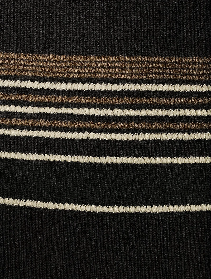 Ottoman Stripe Cardigan