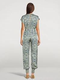 Maena Jumpsuit Bird Print