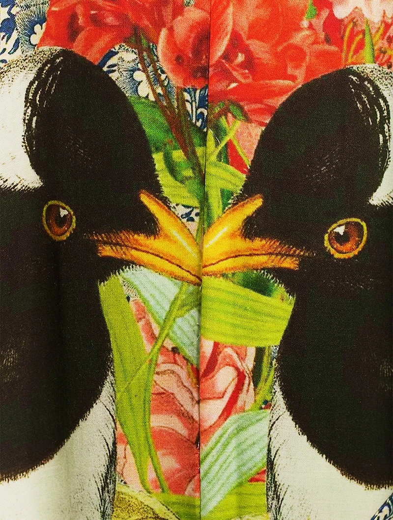 Maena Jumpsuit Bird Print