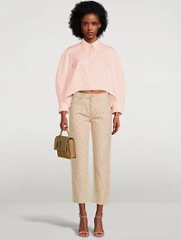 The Tommy Straight-Leg Jeans Floral Print