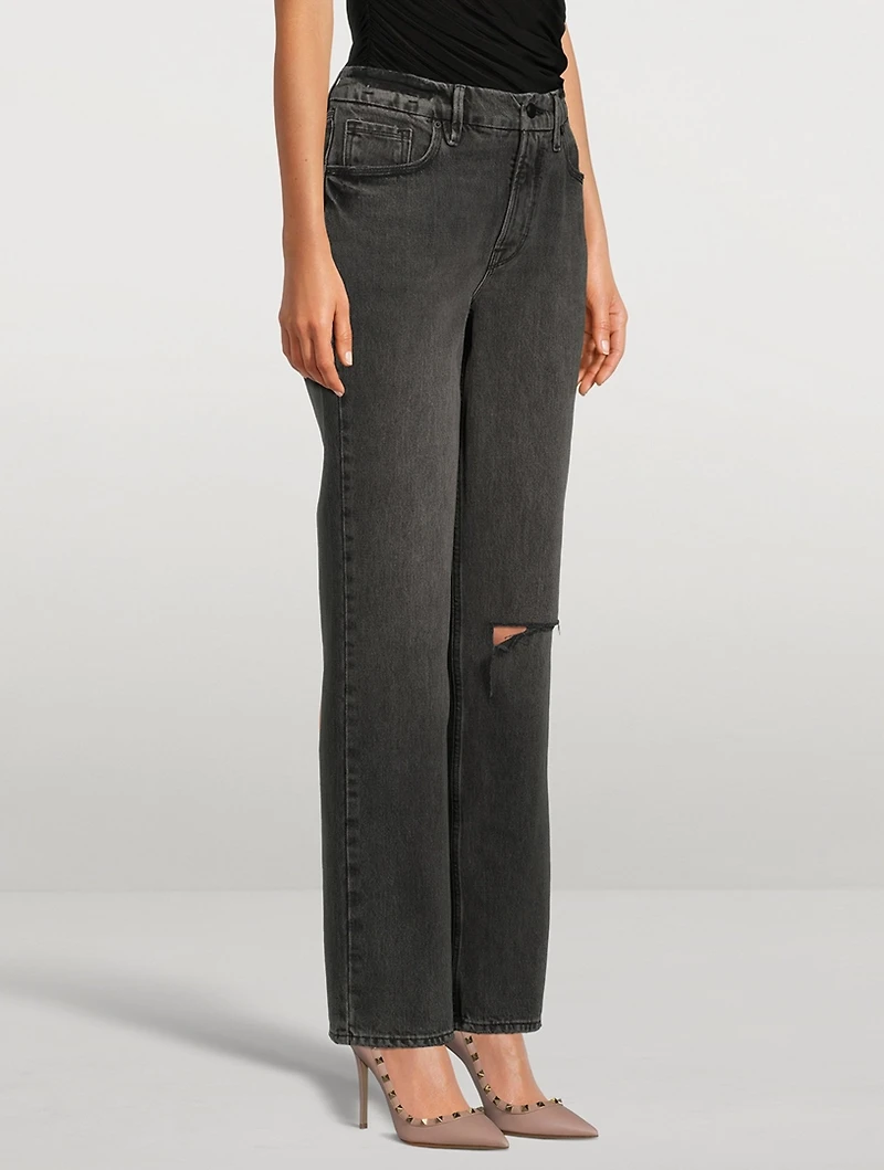 Good '90s Icon Straight-Leg Jeans