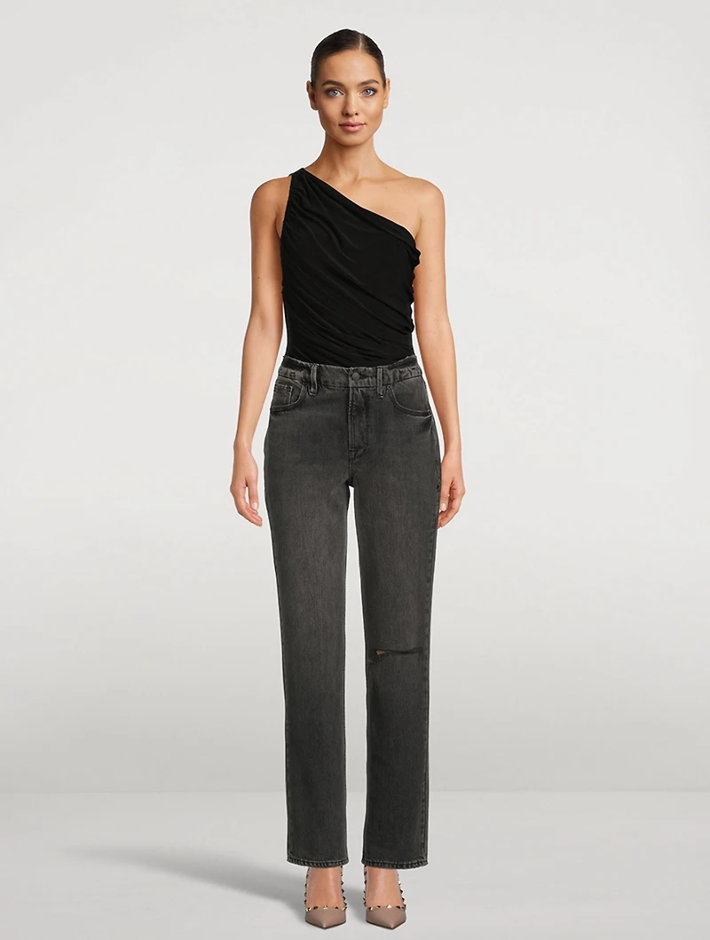 Good '90s Icon Straight-Leg Jeans