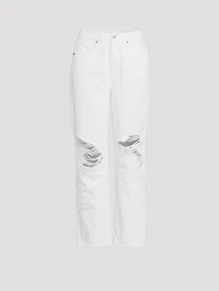 Good '90s Duster Straight-Leg Jeans