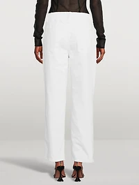 Good '90s Duster Straight-Leg Jeans