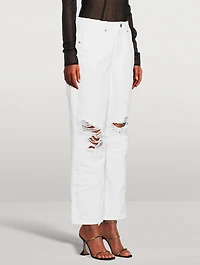 Good '90s Duster Straight-Leg Jeans