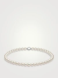 18K White Gold South Sea Pearl Necklace