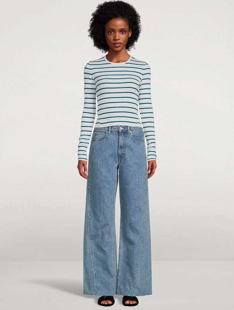 Grace Twisted Seam High-Waisted Jeans