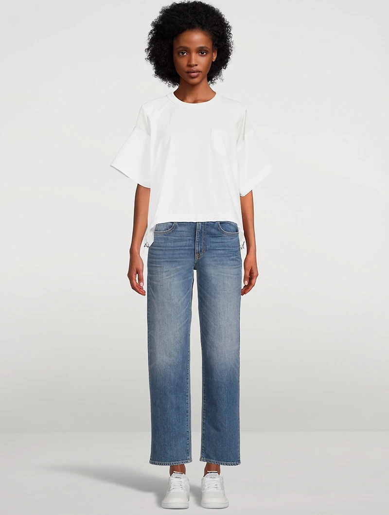 Sophie Mid-Rise Straight Jeans
