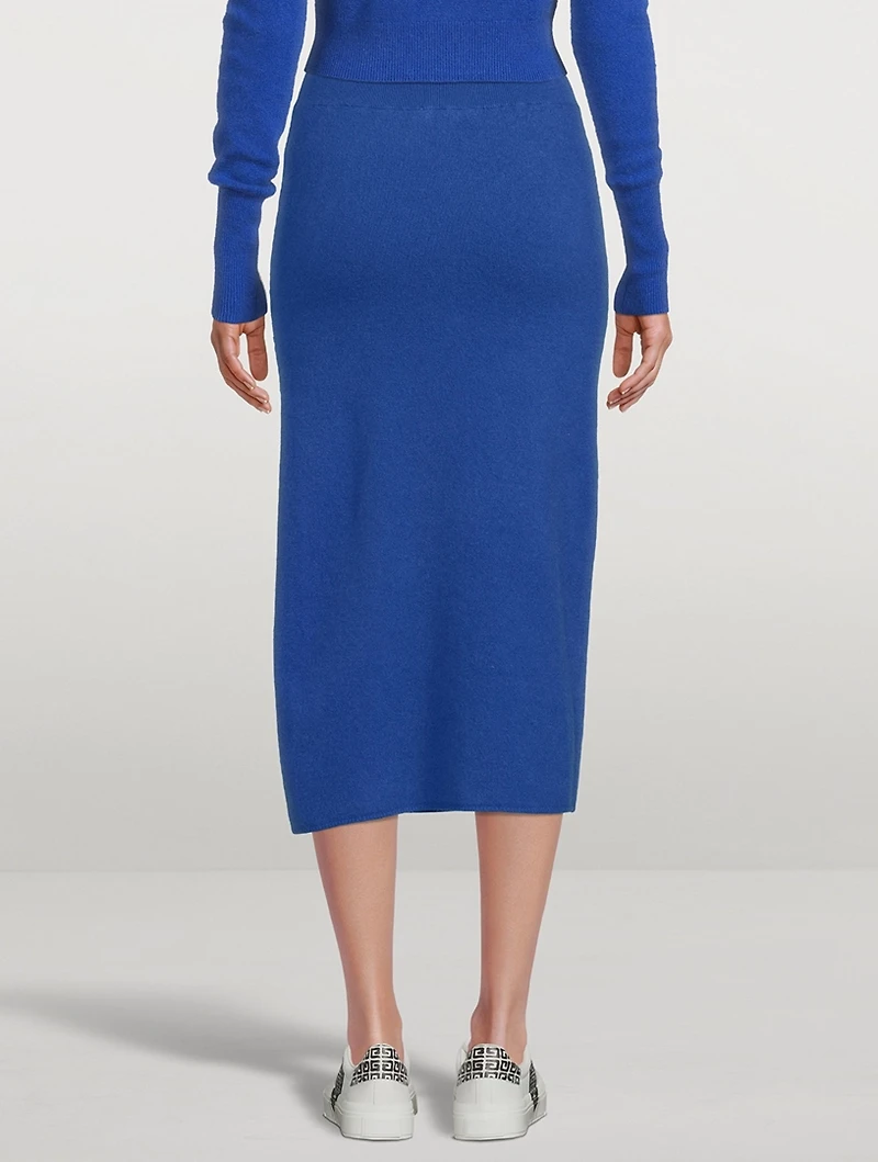Compact Knit Pencil Skirt