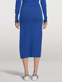 Compact Knit Pencil Skirt
