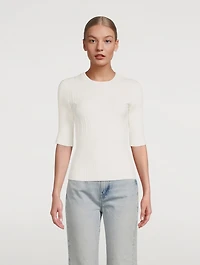Mixed Rib Sweater