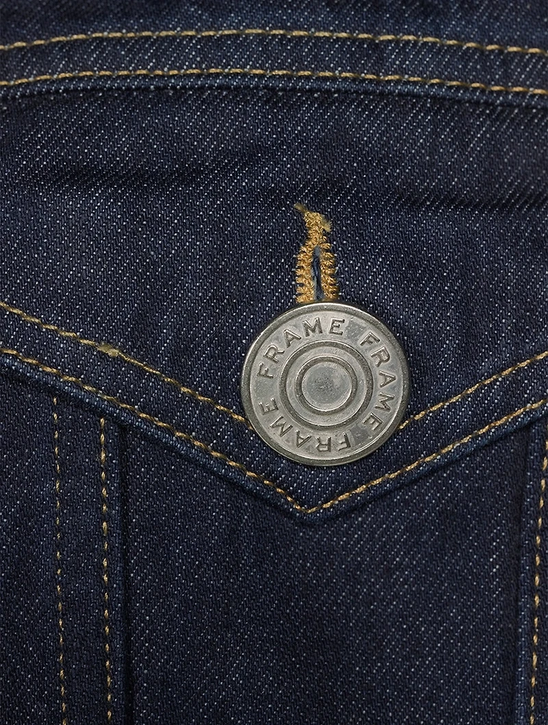 Oversized Detail Denim Jacket