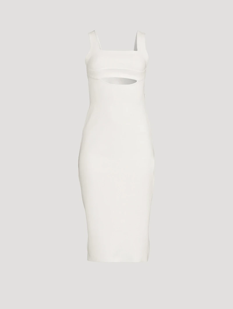 VB Body Cut-Out Midi Dress
