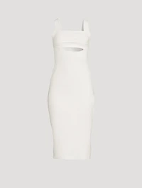VB Body Cut-Out Midi Dress