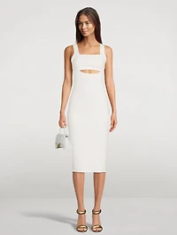 VB Body Cut-Out Midi Dress