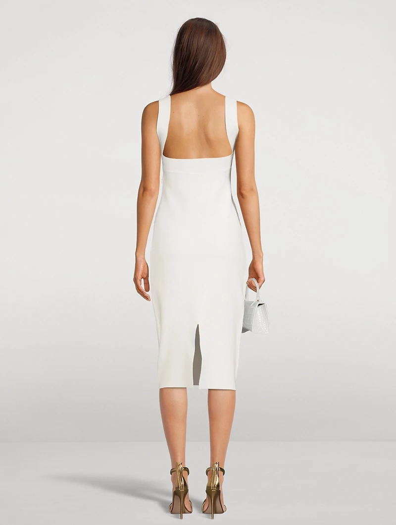 VB Body Cut-Out Midi Dress