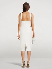 VB Body Cut-Out Midi Dress