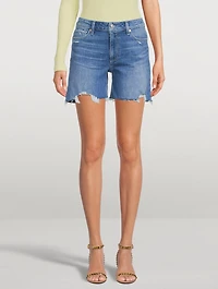 Sarah Longline Denim Shorts