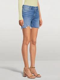Sarah Longline Denim Shorts