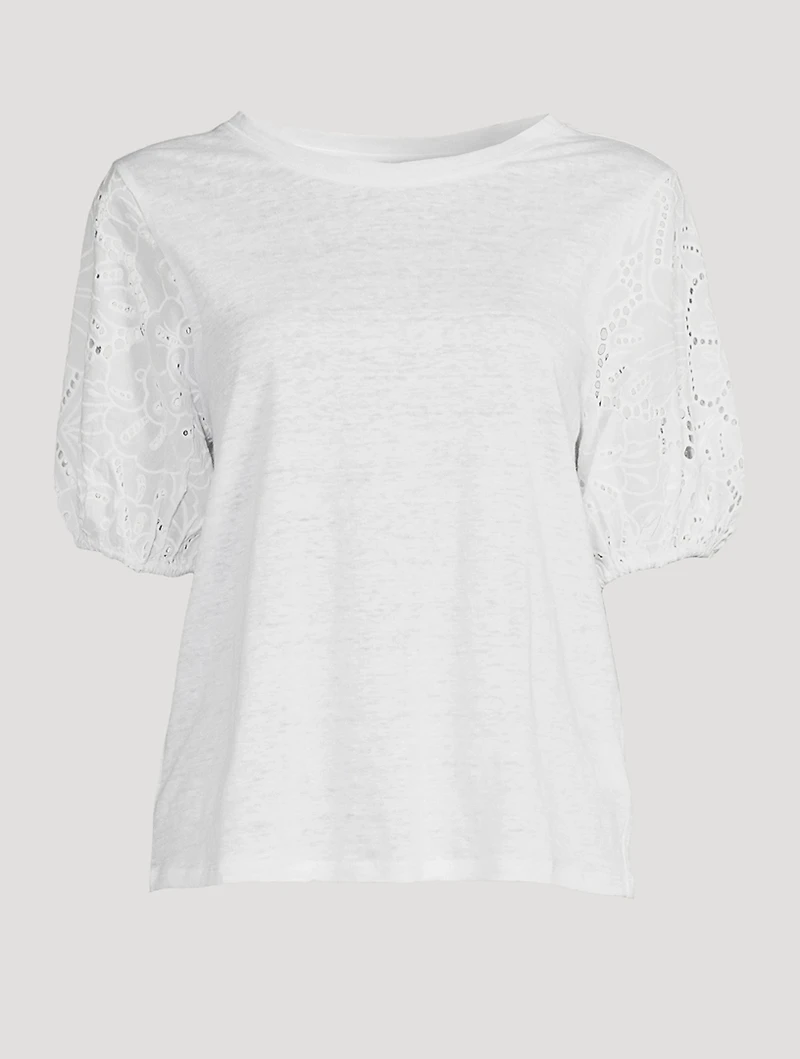 Laura Puff-Sleeve T-Shirt