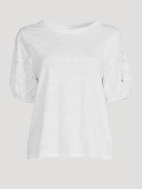 Laura Puff-Sleeve T-Shirt