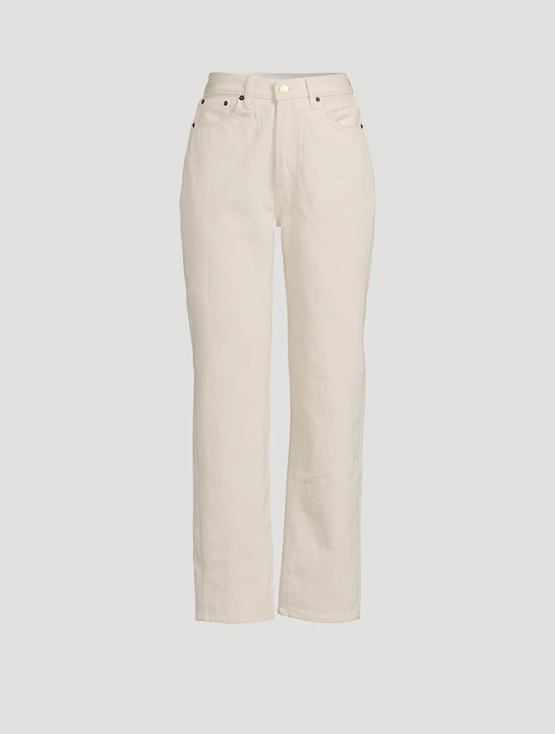 Childhood Teak Straight-Leg Jeans