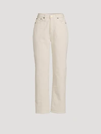 Childhood Teak Straight-Leg Jeans